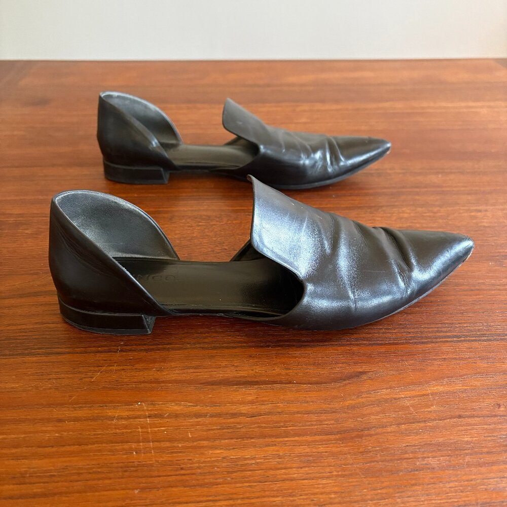 Vince Camuto Black D'Orsay Flats, size 39 / 8.5